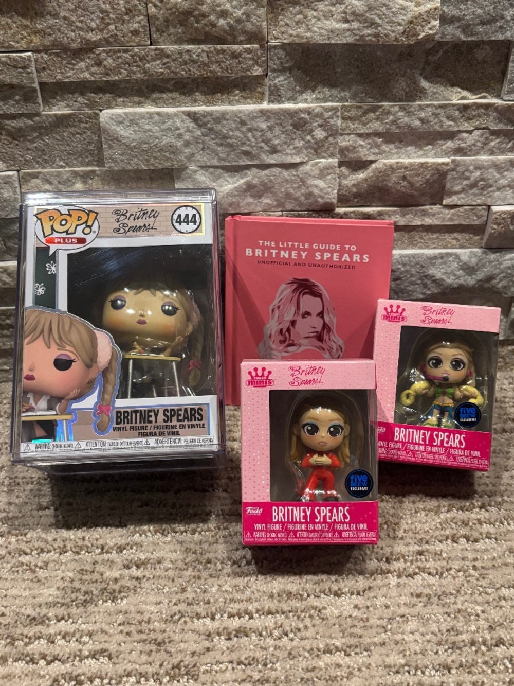 Britney Spears “Baby One More Time” Funko Pop! & Quote Book Bundle